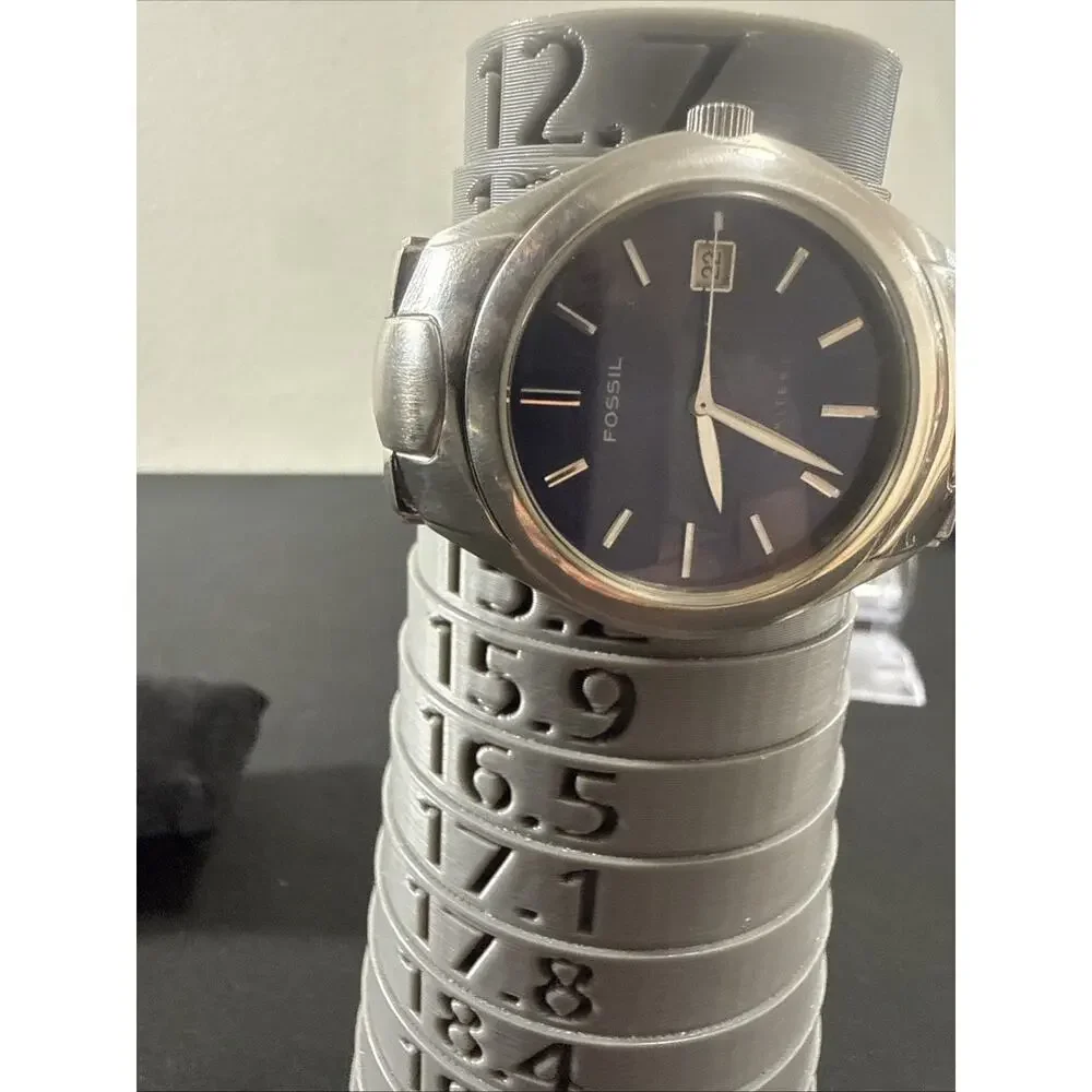 Men’s Fossil Arkitekt FS-2906 New Battery Comes With A New Stainless Band! (B3)